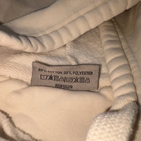 Taylor Swift The Eras Tour Official Merchandise Beige Hoodie Sweatshirt Size 2XL - Picture 7 of 12